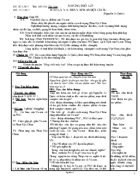 Giáo án Ngữ văn 7 tiết 109+ 110 - Văn bản: Những trò lố hay là Va-ren và Phan Bội Châu (Nguyễn Ái Quốc)