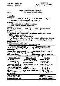 Bài giảng lớp 7 môn Đại số - Tiết 1: Tập hợp Q các số hữu tỉ (tiết 5)