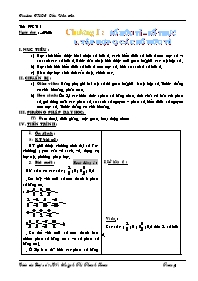 Giáo án lớp 7 môn Đại số - Tiết 1 - Bài 1: Tập hợp Q các số hữu tỉ (tiết 5)