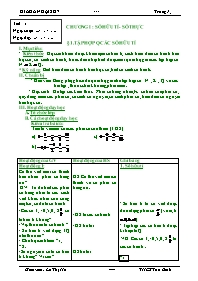 Giáo án lớp 7 môn Đại số - Tiết 1 - Bài 1: Tập hợp Q các số hữu tỉ (tiết 3)