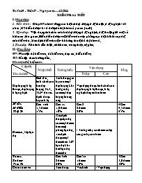 Giáo án lớp 7 môn Đại số - Tuần 19 - Tiết 37: