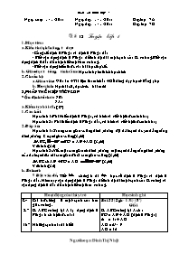 Giáo án lớp 7 môn Hình học - Tiết 38: Luyện tập 1