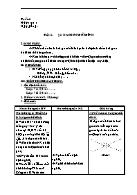 Giáo án lớp 7 môn Hình học - Tuần 1 - Tiết 1: Bài 1: Hai góc đối đỉnh (tiết 15)