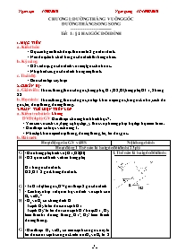 Giáo án môn Hình học 7 (chi tiết)