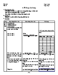 Giáo án Toán Đại số 7 tiết 47: Số trung bình cộng