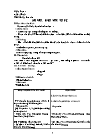 Bài giảng môn học Ngữ văn lớp 7 - Tiết 20: Tập làm văn: Lời văn, đoạn văn tự sự