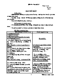 Giáo án Công nghệ 6 cả năm