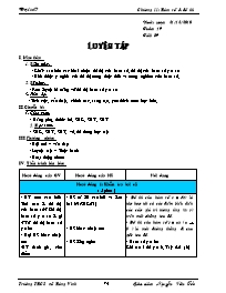 Giáo án Đại số khối 7 - Tiết 39: Luyện tập