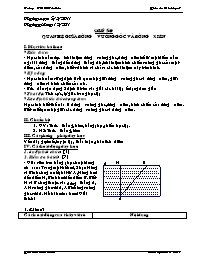 Giáo án môn Hình học lớp 7 - Trường THCS Tân Sơn - Tiết 50: Quan hệ giữa đường vuông góc và đường xiên