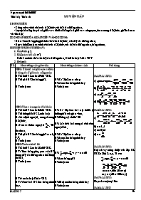 Giáo án môn Toán lớp 7 - Tiết 12: Luyện tập