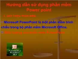 Hướng dẫn sử dụng phần mềm Power point